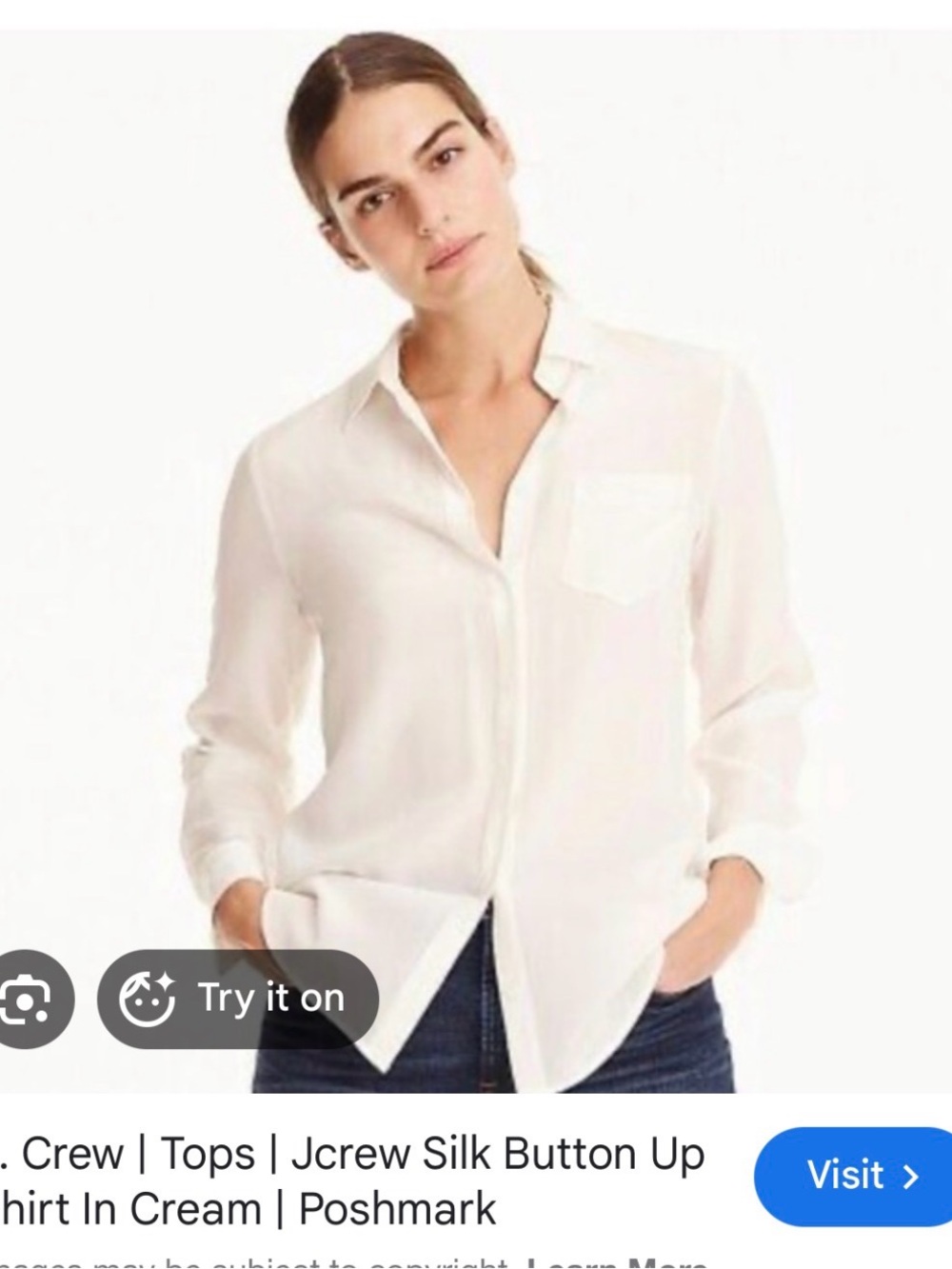 J crew Button up